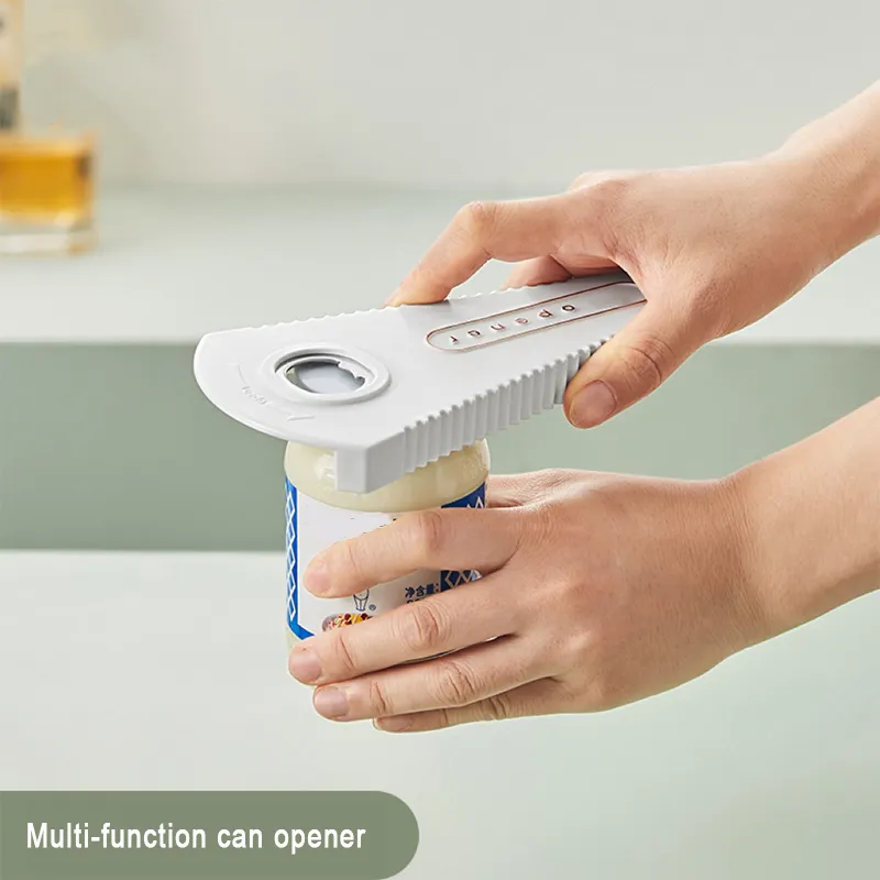 Creative Multi-Function Bottle Opener with rubber anti-slip strip